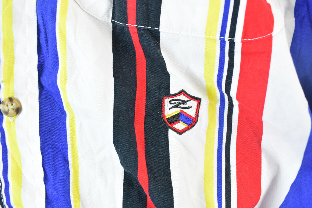 Vintage 1990s Ziza Striped Button Up Shirt