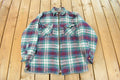 Vintage 1980s Northpoint Insulated Flannel Jacket Men's Large