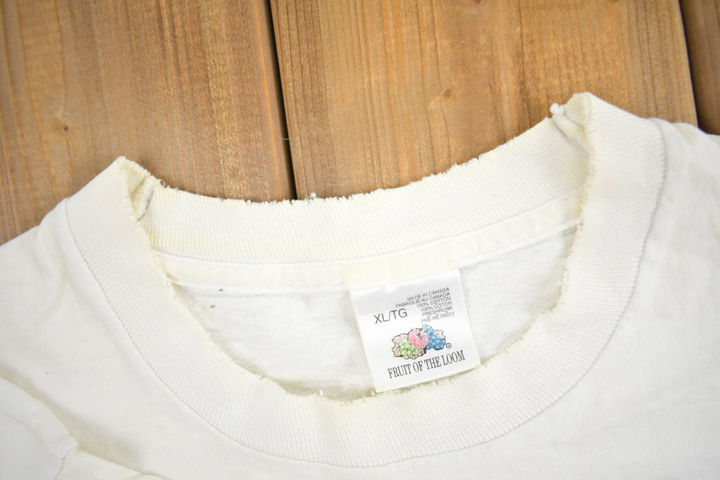 Vintage 1990s Canadian Rockies Golden British Columbia Souvenir T Shirt