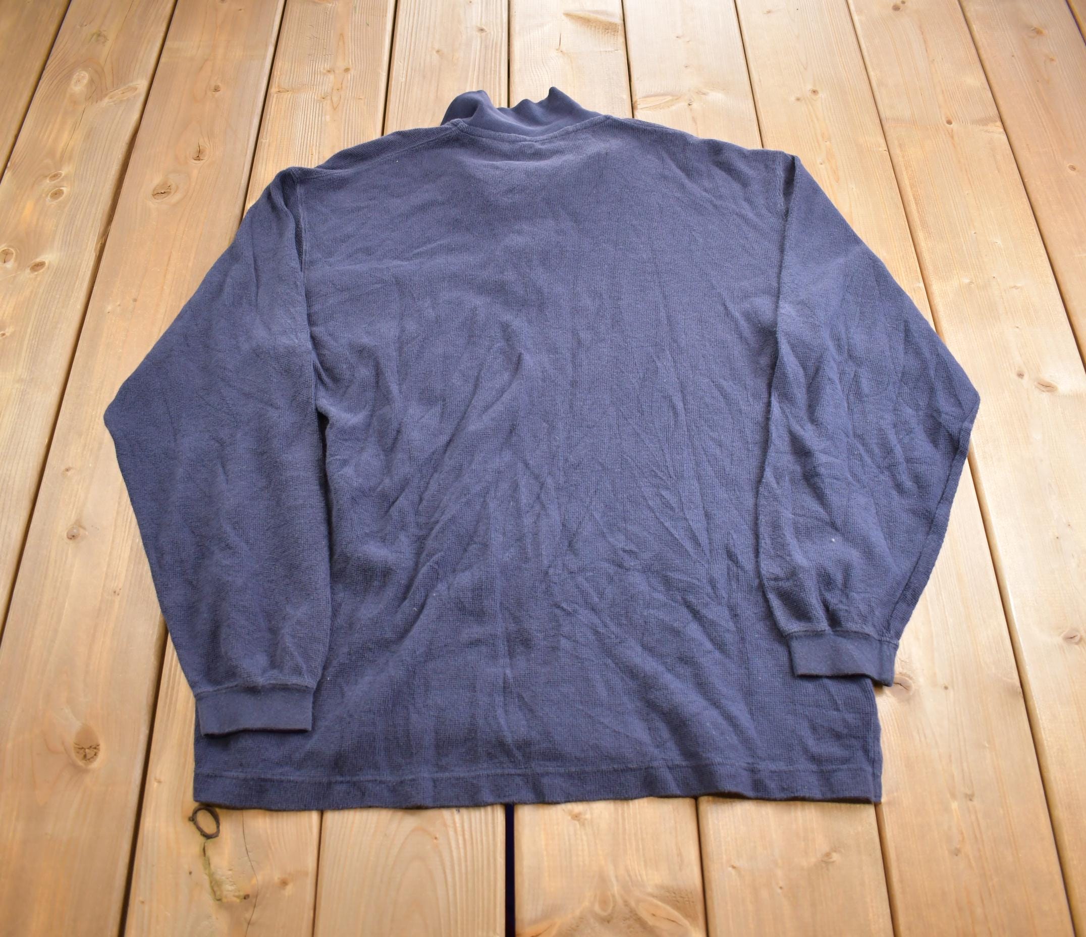 Vintage 1990s Eddie Bauer Blank Quarter Button Up Shirt