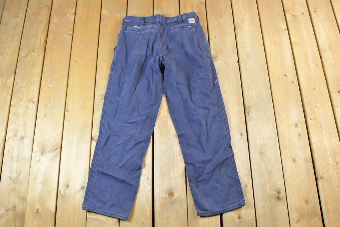 Vintage 1990s Carhartt Flame Resistant Work Pants Size 32