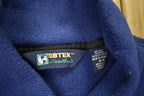 Vintage 1990s EB-TEK Eddie Bauer Quarter ButtonFleece Sweater