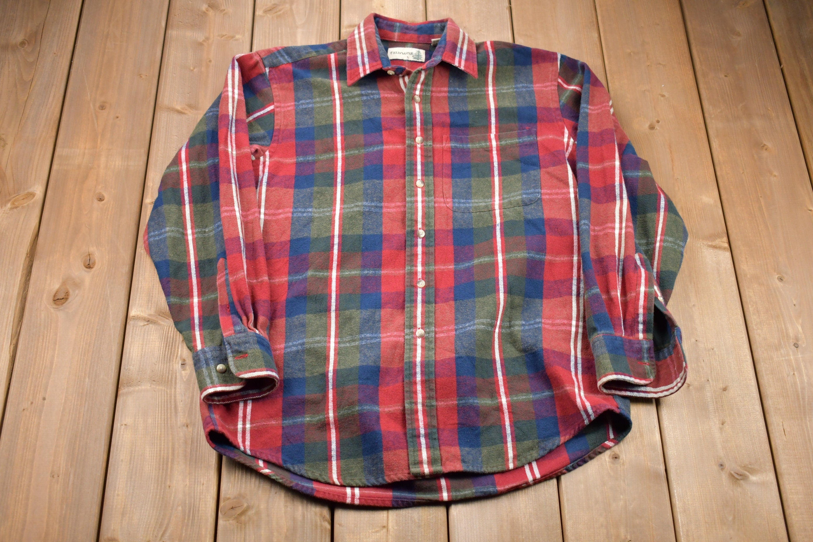 Vintage 1990s Field Water Button Up Shirt
