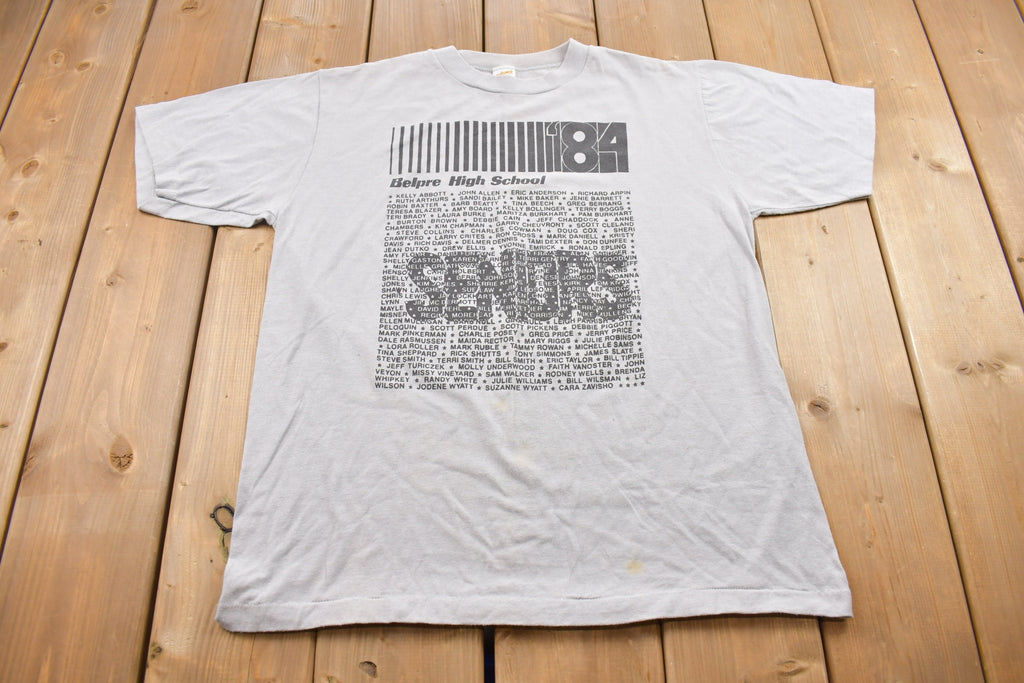 Vintage 1984 Belpre High School Graduating Class T Shirt