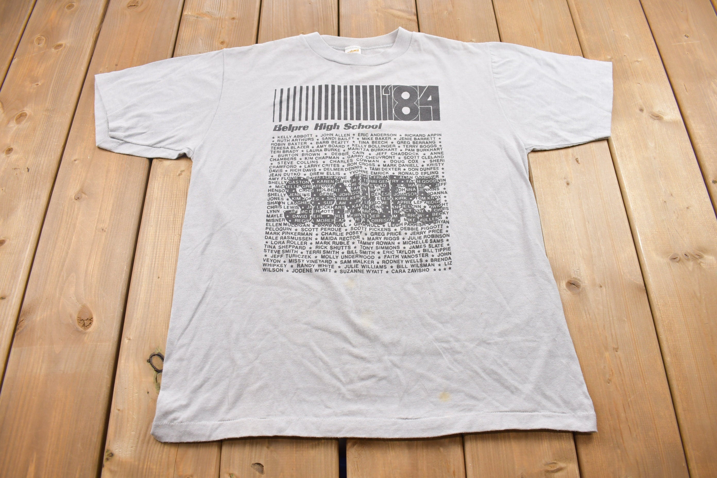 Vintage 1984 Belpre High School Graduating Class T Shirt