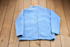 Vintage 1990s LL Bean Fleece Cardigan Sweater