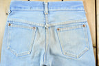 Vintage 1980s Distressed Women's Sears Perma Prest Jeans Size 24 x 22