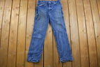Vintage 1990's Wrangler Dark Wash Blue Jeans Size 32 x 31