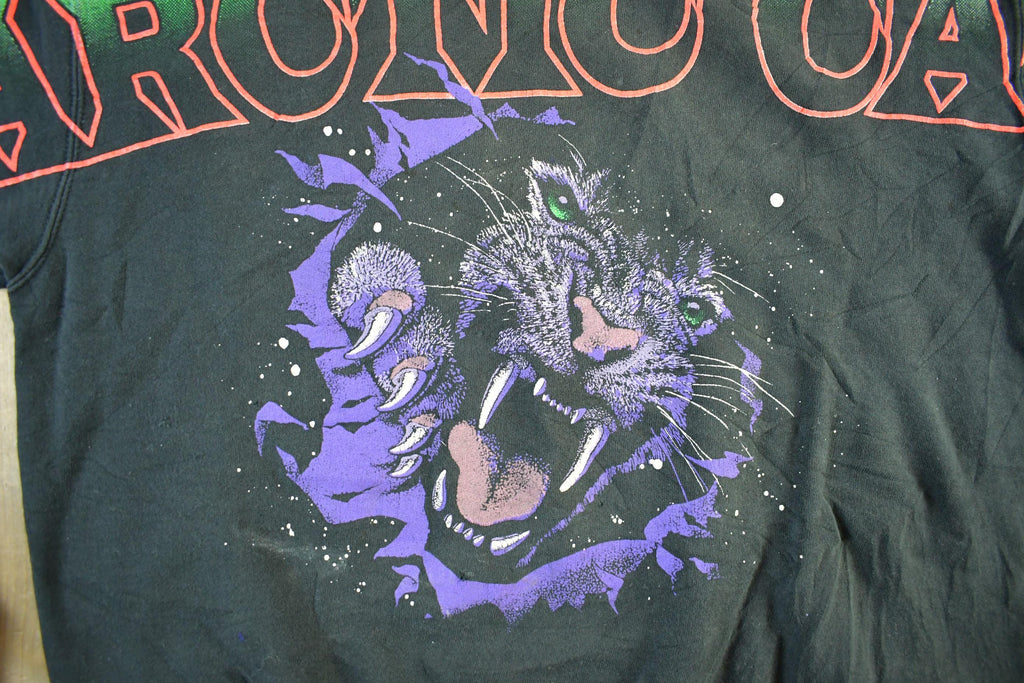 Vintage 90s Arctic Cat Graphic Sweatshirt: All Over Print