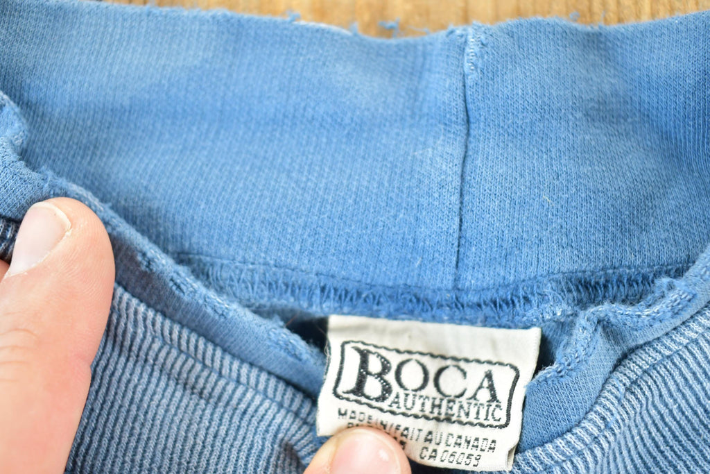 Vintage 1990s Boca Authentic Crewneck Sweatshirt Made In USA Mens XL / 90s Souvenir Crewneck Made I/ Vintage Souvenir Crewneck