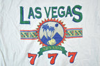 Vintage 90s Las Vegas Souvenir T-Shirt - Lucky 777 Graphic