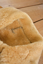Vintage 1980s Shearling Leather Jacket