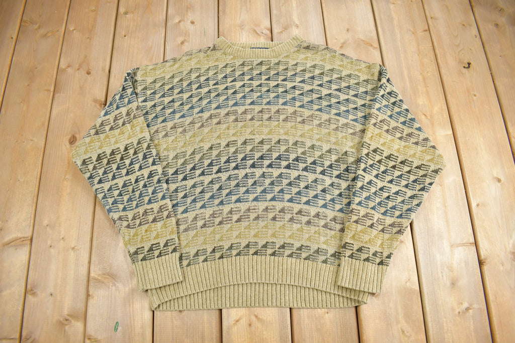 Vintage 1990s Knit Crewneck Sweater