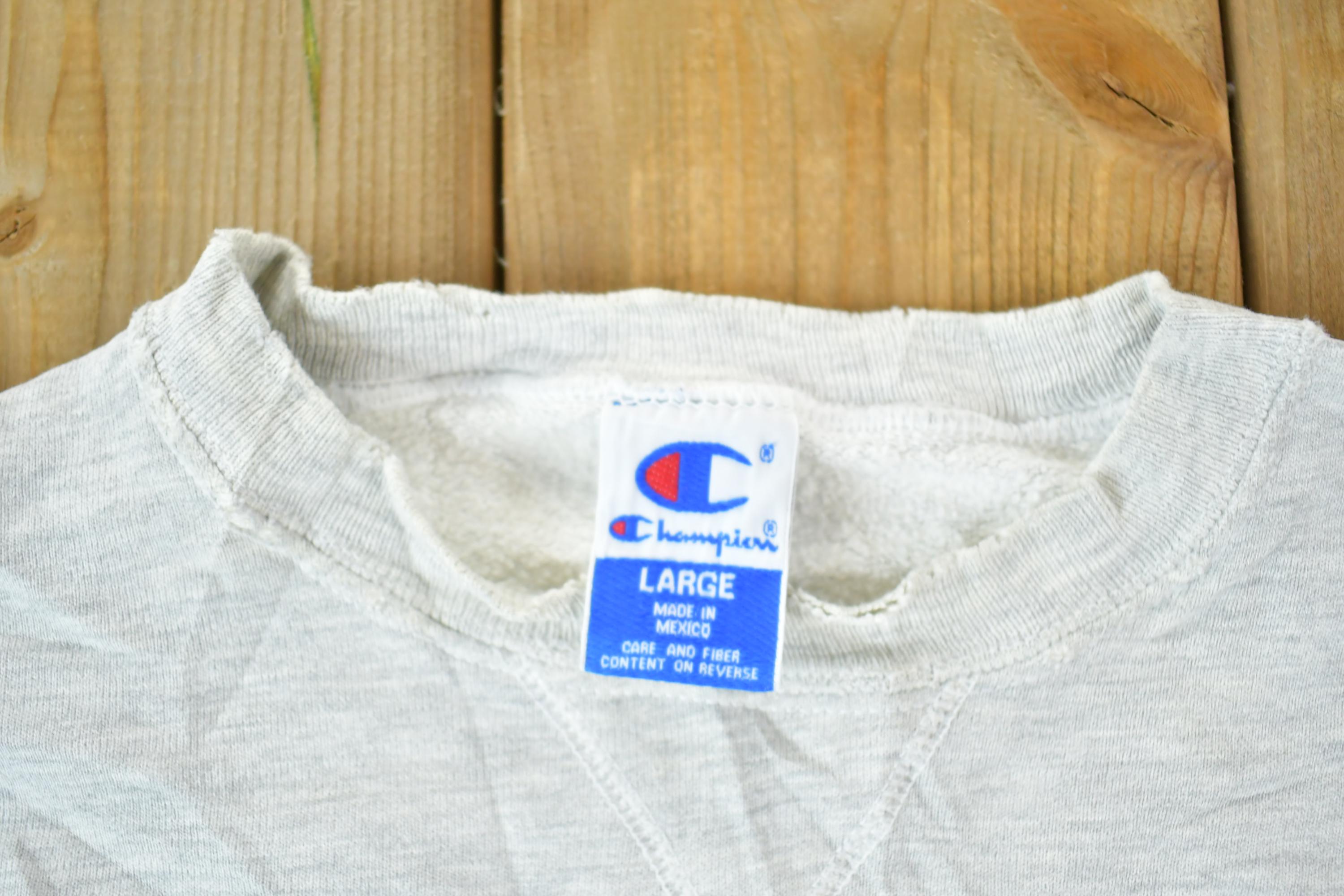 Vintage 1990s Champion Notre Dame University Collegiate Crew Neck