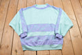 Vintage 1990s Colour Block Crewneck Sweater