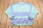 Vintage 1990s Colour Block Crewneck Sweater