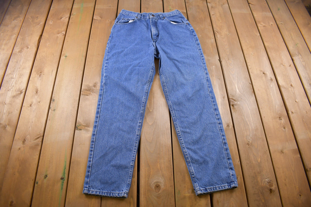 Vintage 1990's Lee Blue Jeans 28 x 30 / Basic Blue Jeans / Essentials / American Vintage / Streetwear Fashion / Vintage Pants