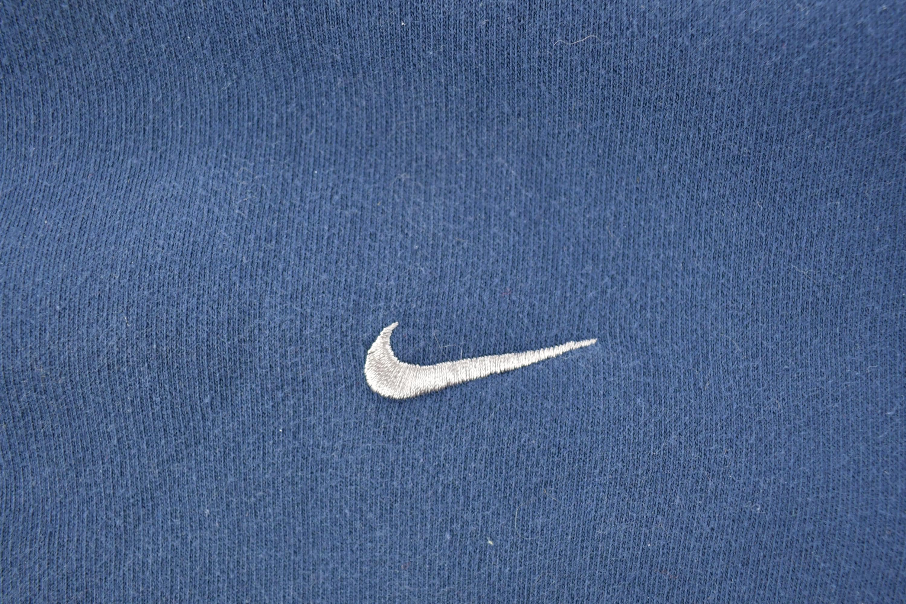 Vintage 1990s Nike Embroidered Mini Swoosh Crewneck Sweatshirt