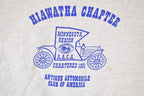 Vintage 1990s Hiawatha Chapter Minnesota Antique Auto Graphic Print Crewneck Sweatshirt Men's L