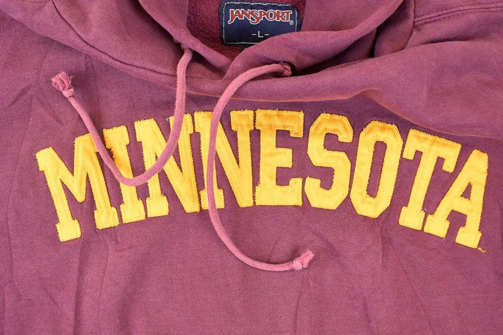 Vintage 1990s Jansport Minnesota University Hoodie Sweater Men's L