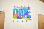 Vintage 90's Cute Scuba Dive Aruba Fish T-Shirt