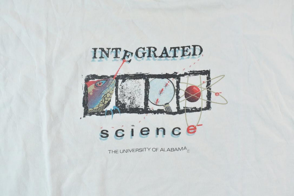 Vintage 1990s University Of Alabama Integrated Science Collegiate T-Shirt