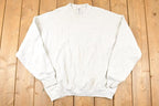 Vintage 1990s FOTL Blank Heather Gray Crewneck Sweatshirt Mens L