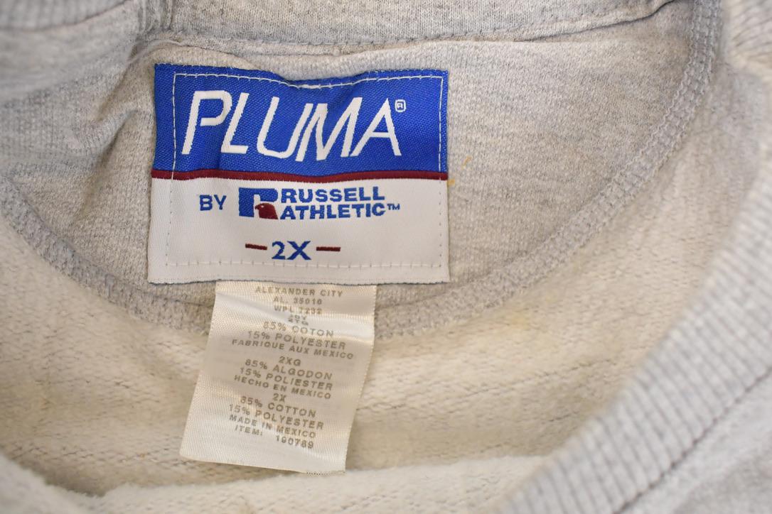 Vintage 1990s Pluma Heavyweight Blank Crewneck Sweatshirt Mens XL