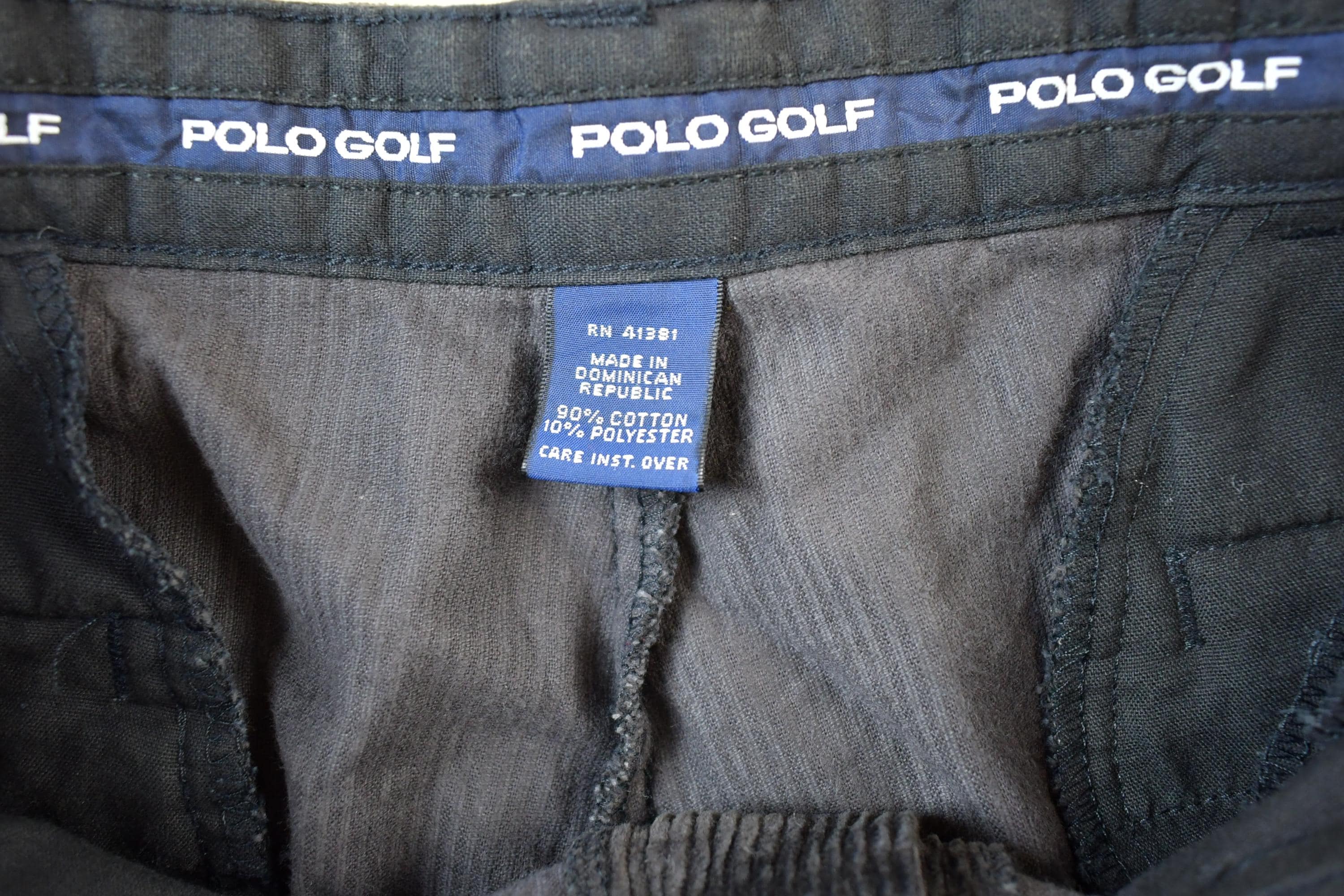 Vintage 1990s Polo Golf Brown Corduroy Pants Size 32 x 36