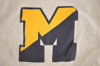 Vintage 1990s Merion Mercy Academy Crewneck Sweatshirt Men's L / NCAA College Spellout / 90s Heavyweight Collegiate Sweater