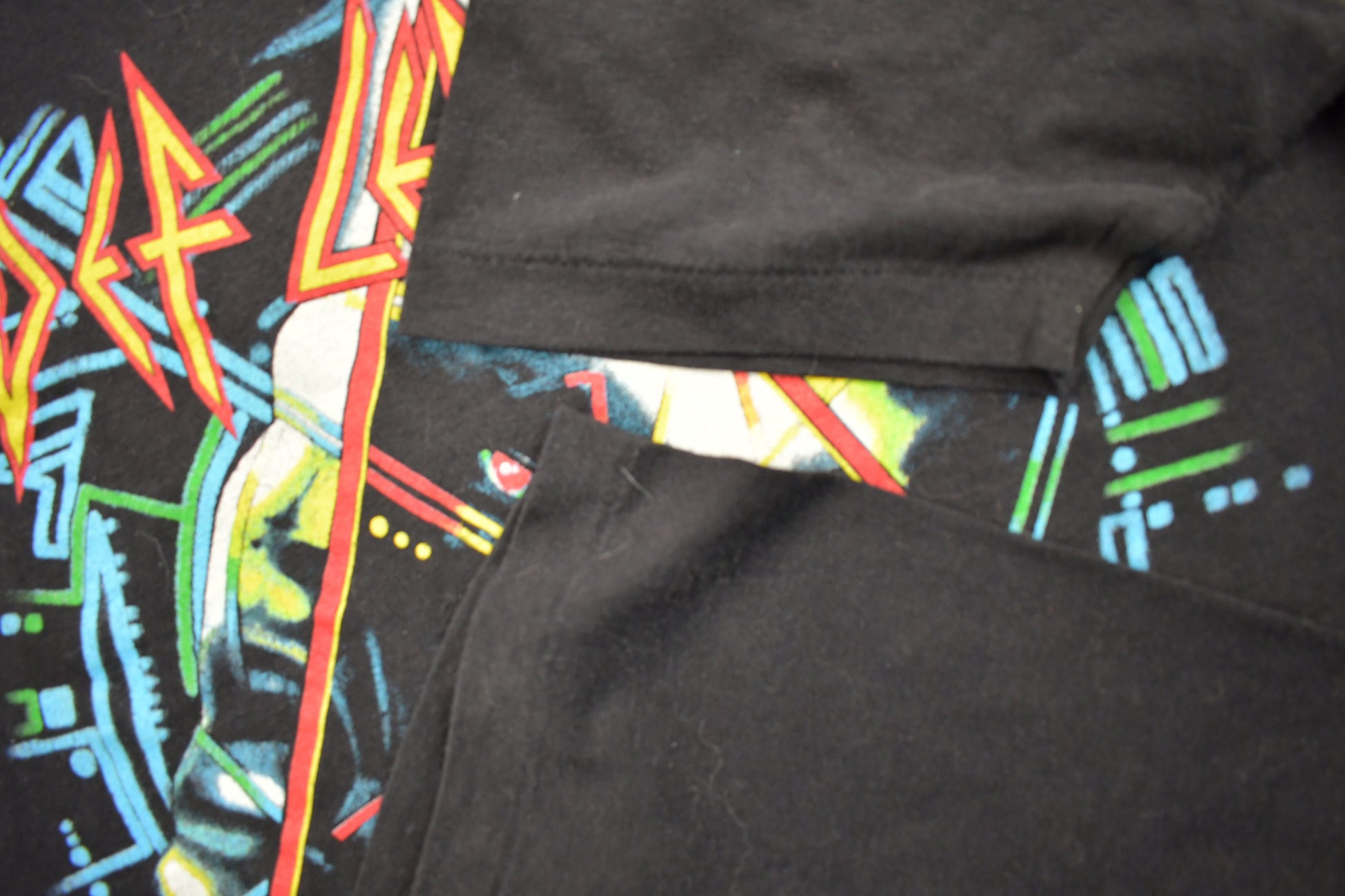 Vintage 1987 Def Leppard Hysteric Tour Band T-shirt / Band Tee / Single Stitch / Made in USA / 90s T-shirt / Music Promo / Premium Vintage