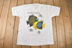 Vintage 1990s Cayman Islands Tropical Fish Graphic Souvenir T Shirt Size L