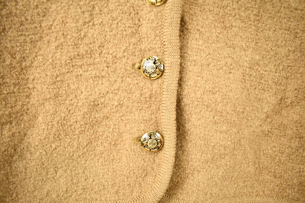 Vintage 1990s Carroll Reed Button Up Cardigan Blazer