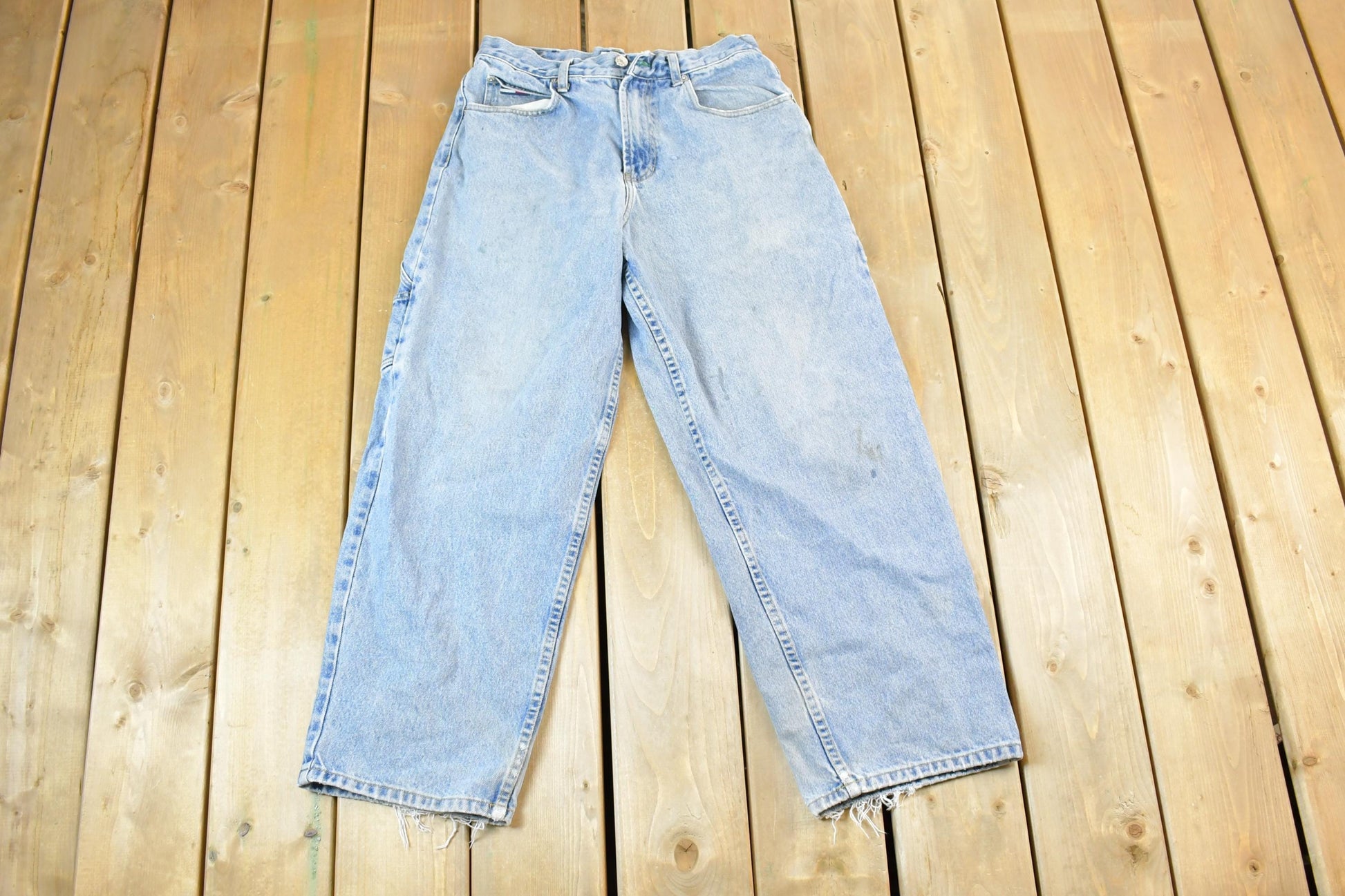 Vintage 1990s Tommy Hilfiger Denim Jeans Size 30 x 30 Made In USA