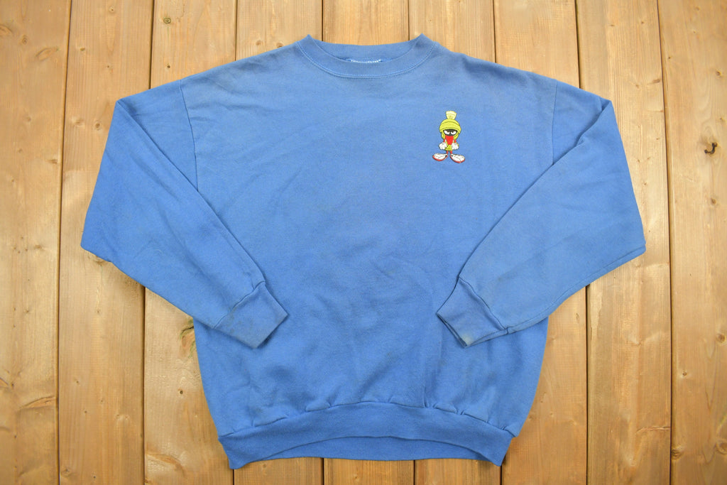 Vintage 1993 Marvin The Martian Looney Tunes Crewneck Sweatshirt