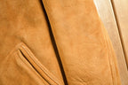 Vintage 1980s Sears The Leather Shearling Jacket
