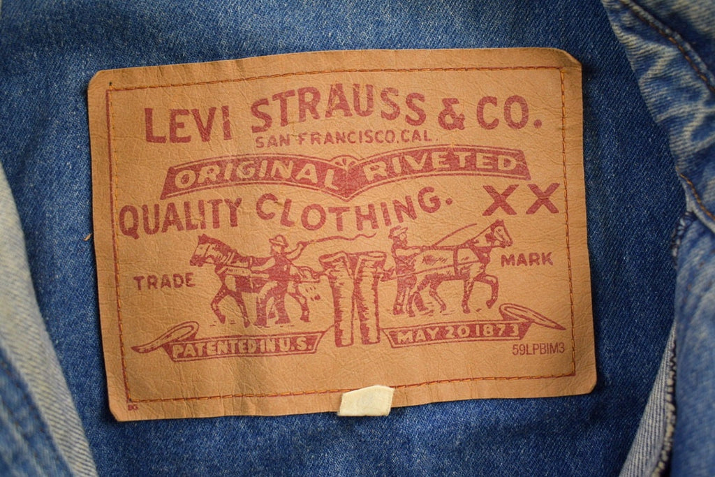Vintage 1980s Levis Denim Jean Jacket