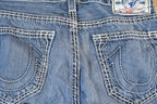 Vintage Y2K True Religion Skinny Jeans Size 31x28 Made In USA