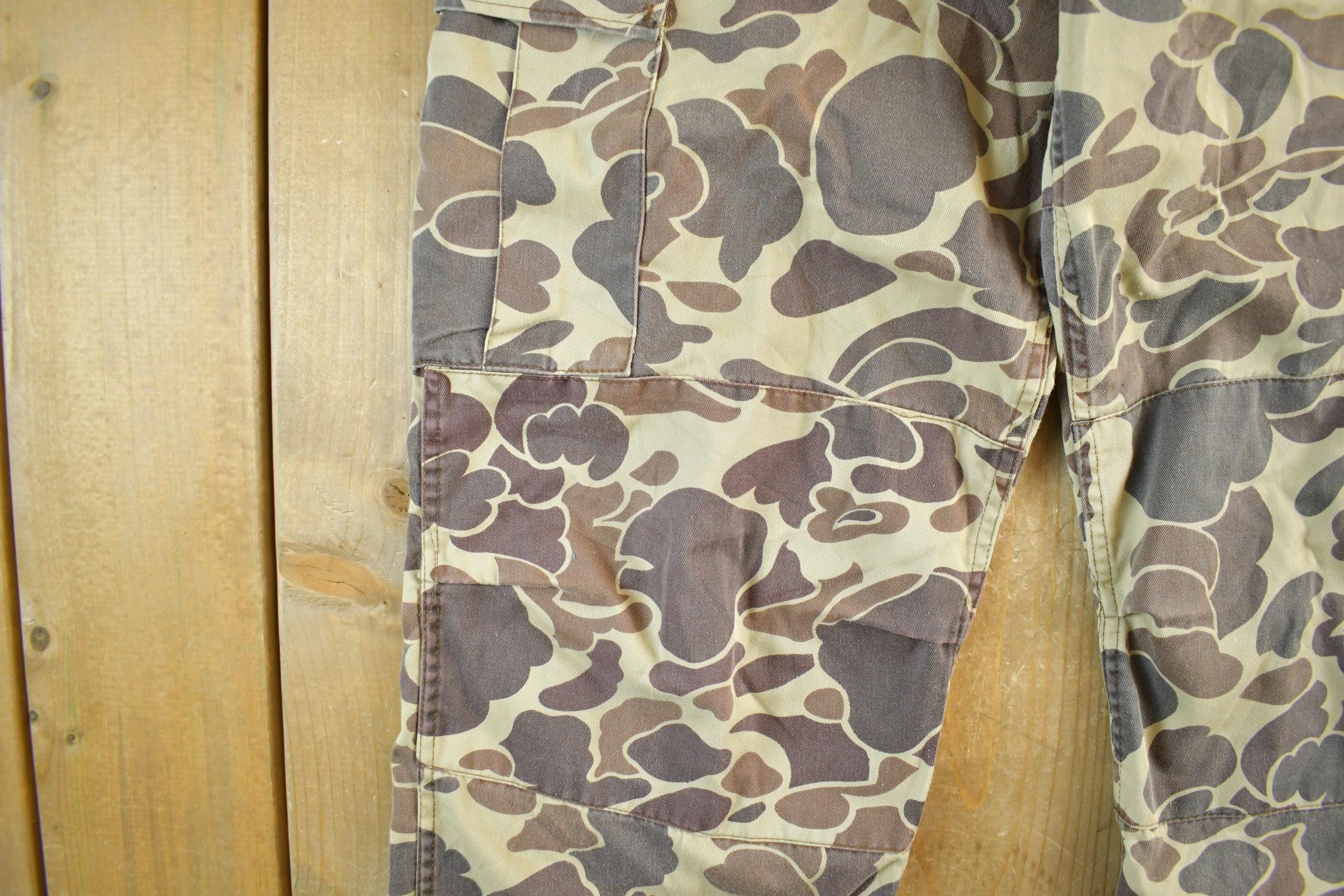 Vintage 1990s Winchester Camo Hunting Pants Size 35 x 30