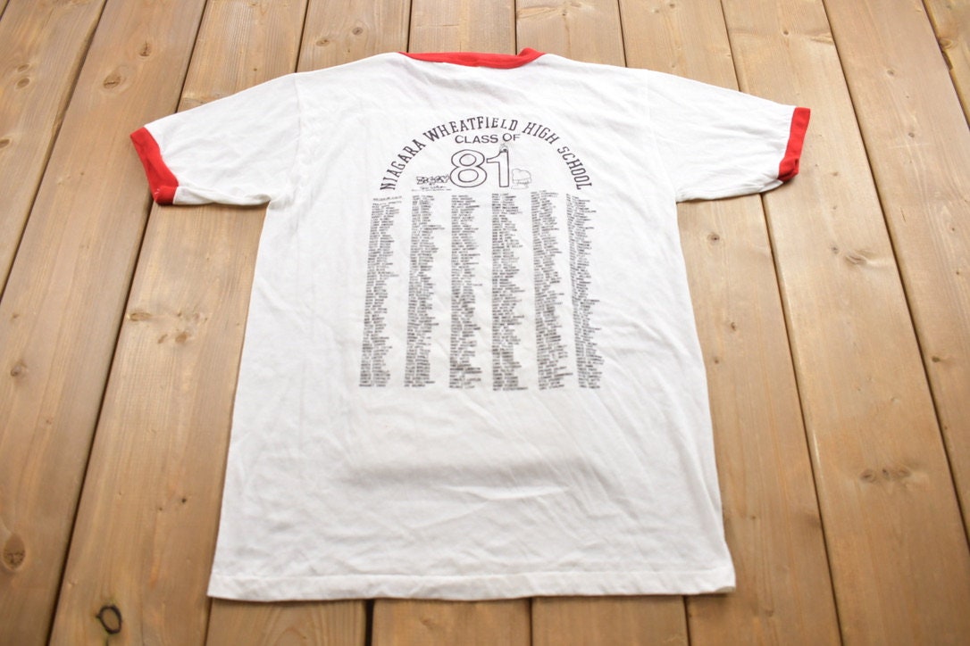 Vintage 1981 Ziggy By Tom Wilson Thank Heaven For Seniors Class of '81 Graphic T-Shirt