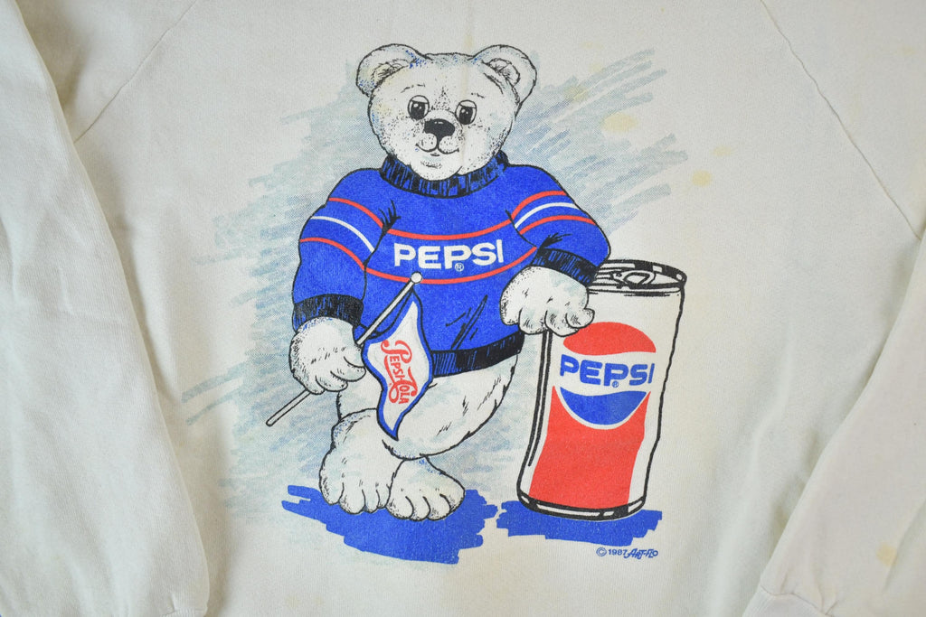 Vintage 1987 Pepsi Bear Crewneck Sweatshirt