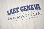 Vintage 1996 Lake Geneva International Marathon Crewneck Sweatshirt Made In USA