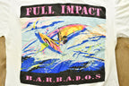 Vintage 1990s Cotton Club Surf Team Barbados T-Shirt