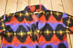 Vintage 1980s Aztec Pattern Blazer