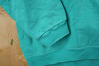 Vintage 1990s Blank Teal Crewneck Sweatshirt