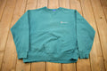 Vintage 1990s Champion Teal Crewneck Sweatshirt
