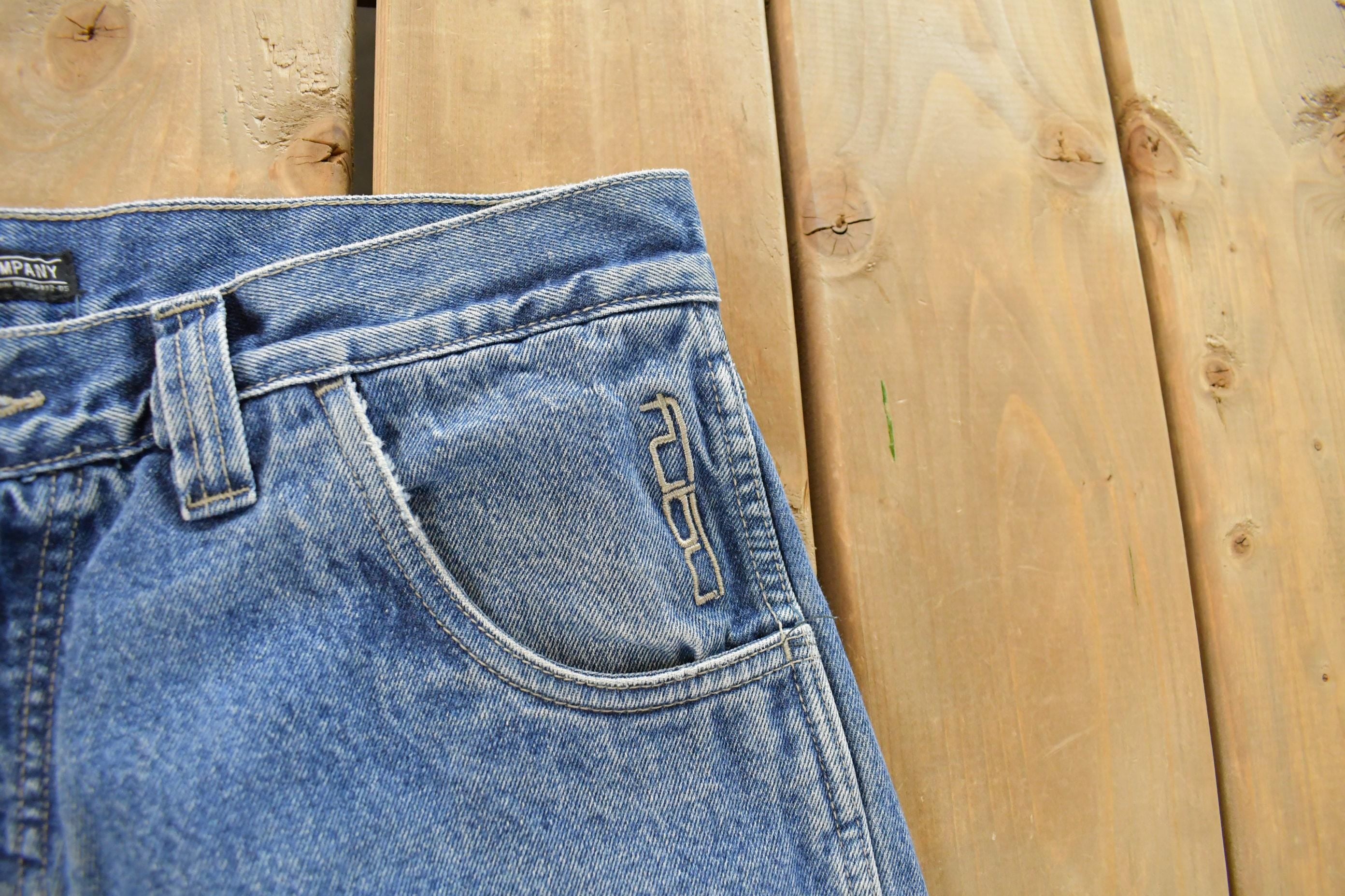Vintage Y2K Fubu Cargo Denim Jeans Men's 34 x 29