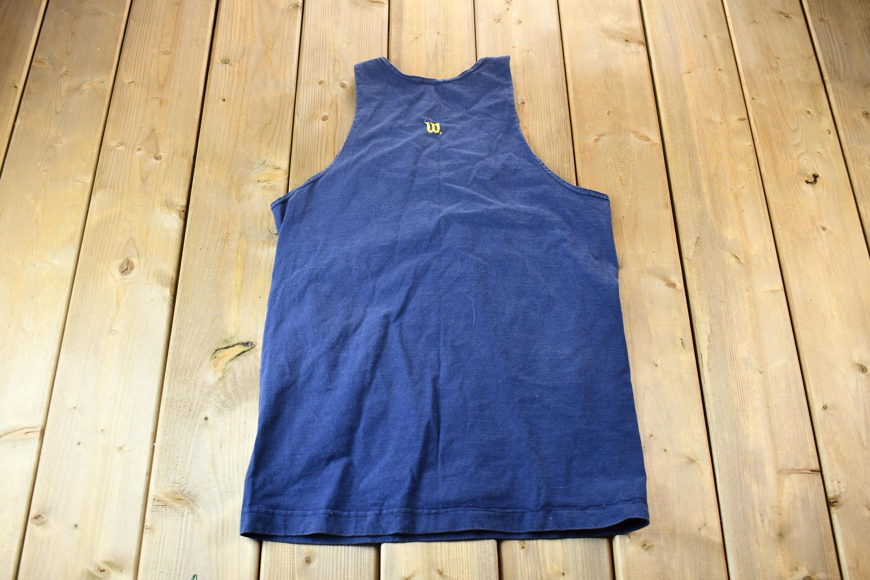 Vintage 1990s Wilson Athleticwear Graphic Wilson Logo Athletic Tank Top
