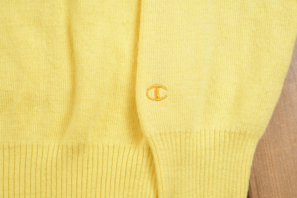 Vintage 1980s Duluth East Embroidered Knitted Champion Sweatshirt
