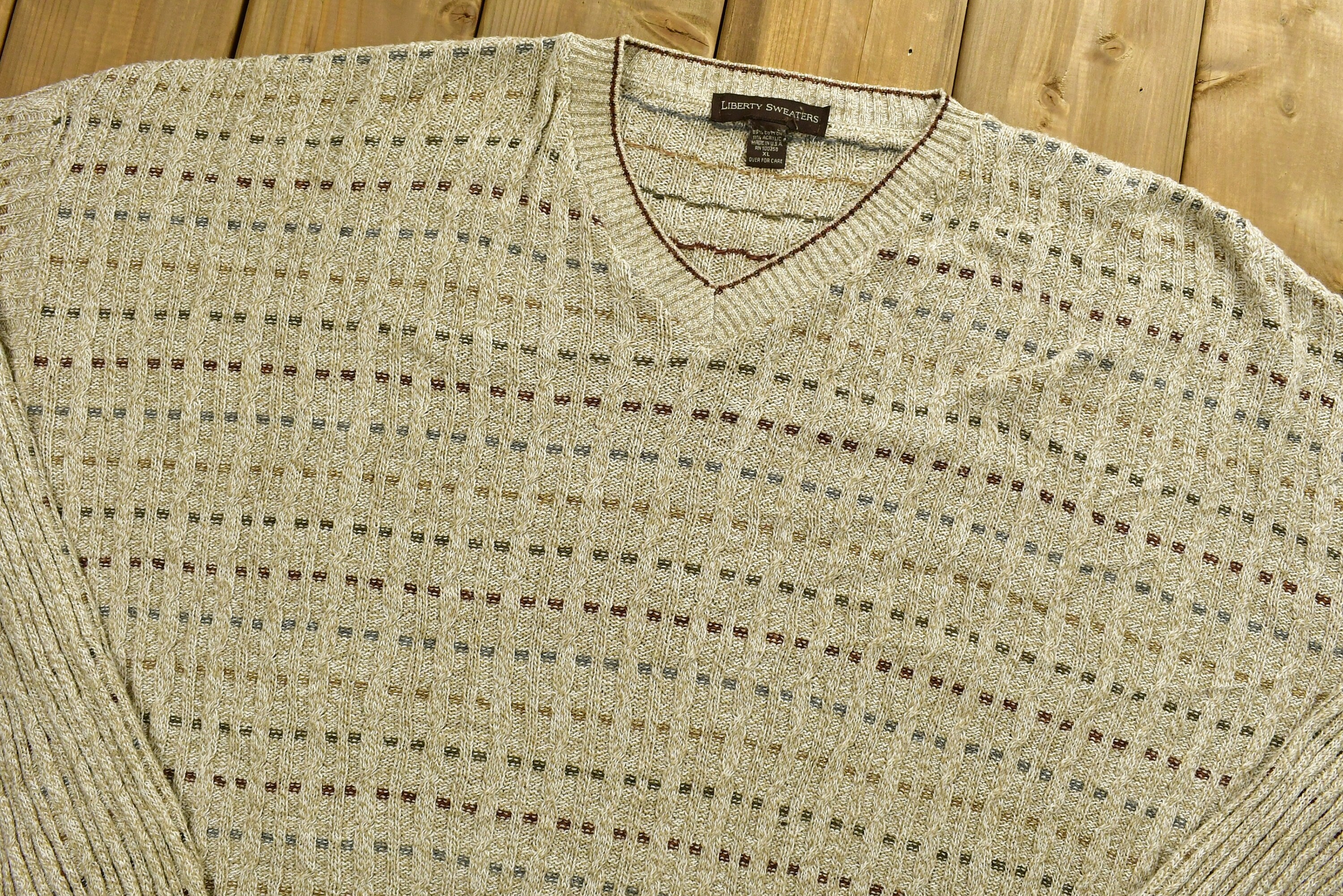 Vintage Liberty Sweaters Knitted Sweater
